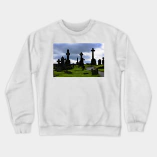 Old Irish cemetery Crewneck Sweatshirt